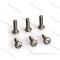 Theko e ntle ka ho fetisisa ea M3 e etselitsoeng Titanium Round Head Screw